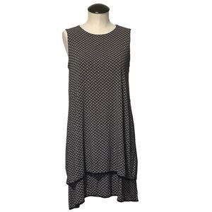 J. JILL WEAREVER COLLECTION Sleeveless Tiered Tank‎ Dress - Size S